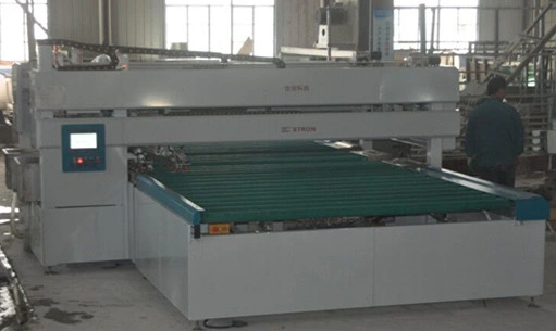 2500 Automatic Horizontal Glass Seaming Machinery Polish Machine
