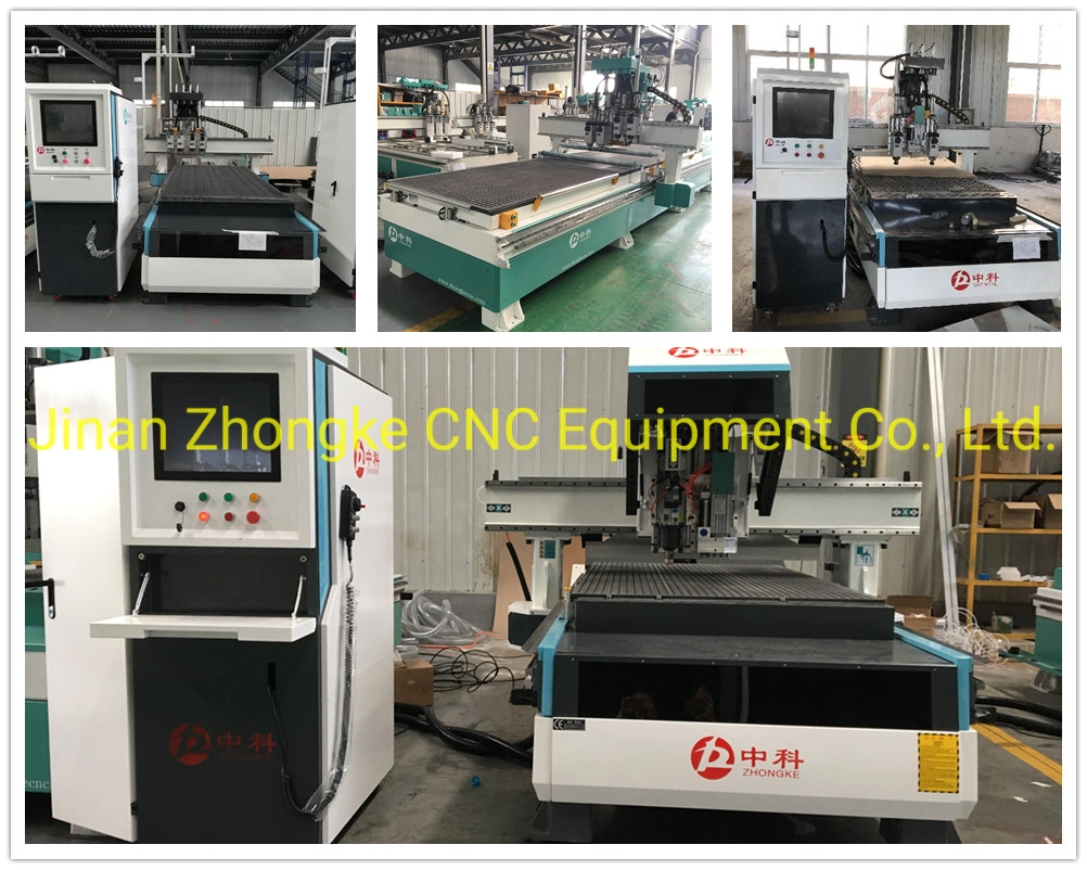Auto Loading Unloading Table Wood Carving Machine