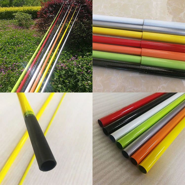 Hot Selling Colored Carbon Fiber Tapered Tube Carbon Fiber Telescopic Pipe