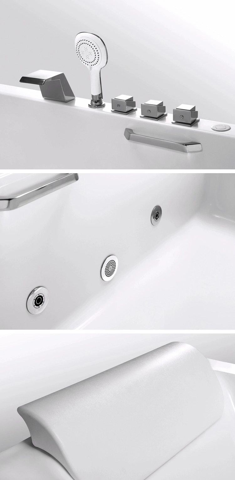 Small Square Soaking Bathtub Dimensions Freestanding Tubs with Shower Unit