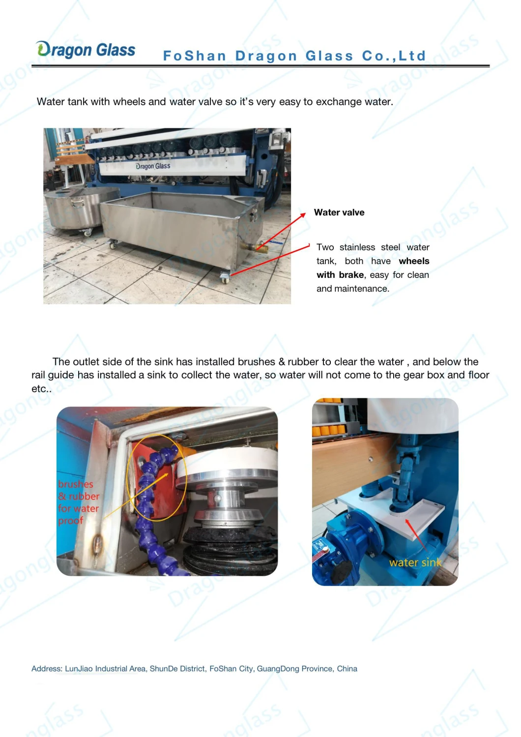 Automatically Control 9 Motors Mirror Glass Beveling Machine for Decoration Glass Processing Machine