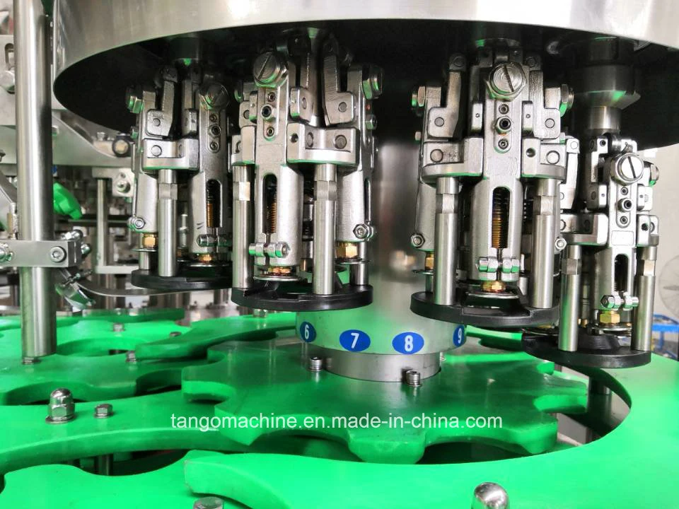 Automatic Glass Bottle Beer Soft Drink Filling and Sealing Machine