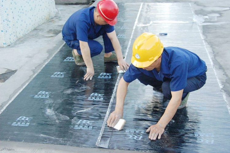 Black Roll Bitumen Roofing Waterproofing Membrane for Construction