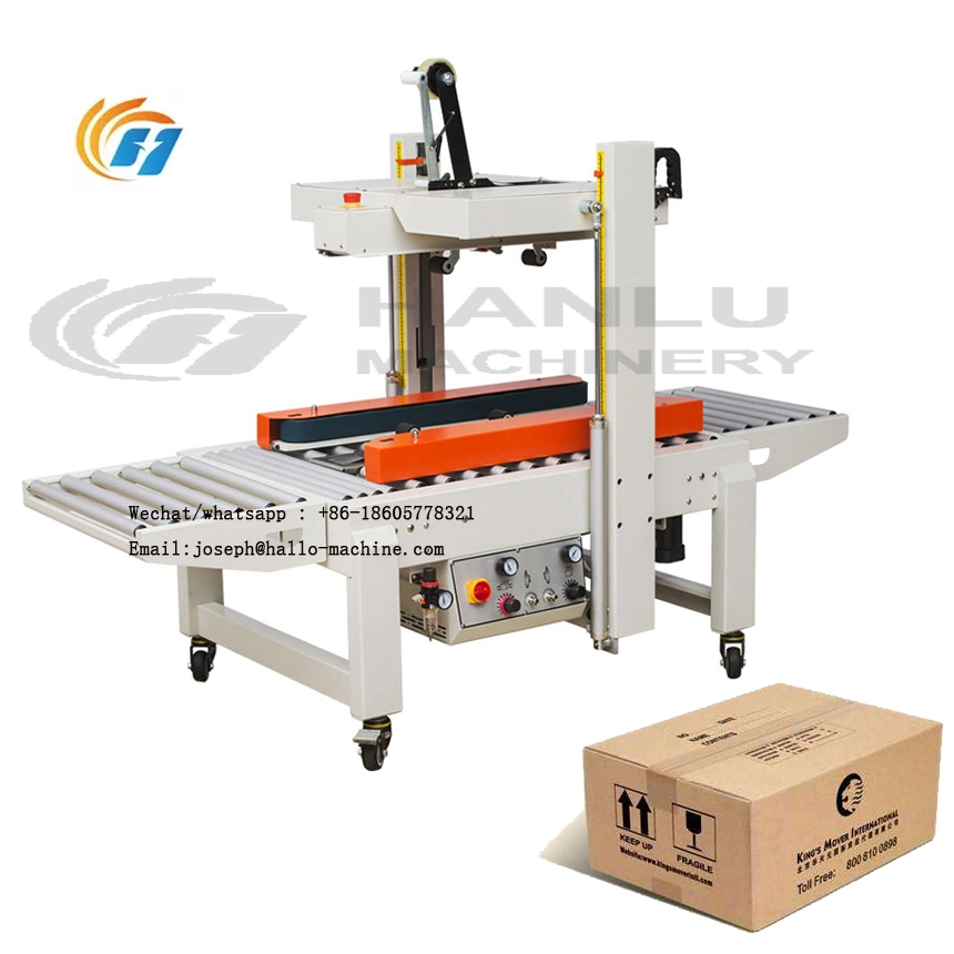 PVC Adhesive Tape Sealing Sealer Machine Paper Box Carton Machine Price