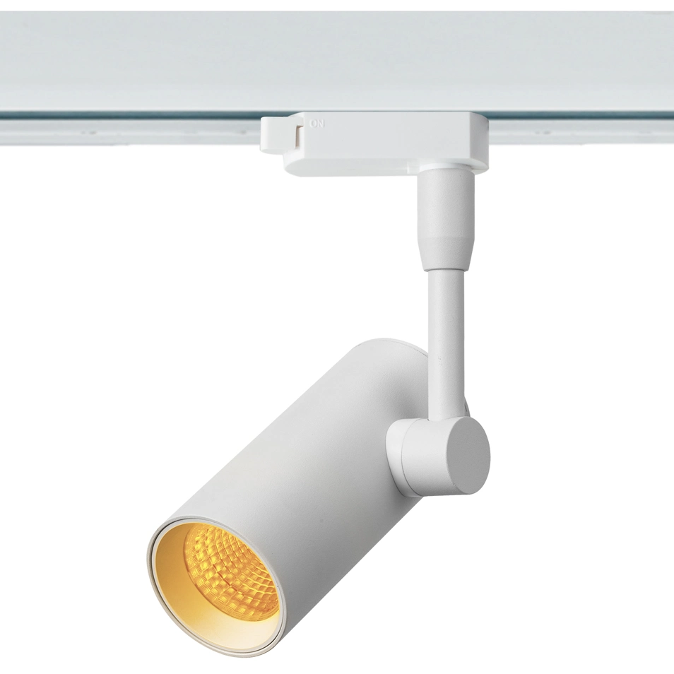 Adjustable Aluminum LED Interior Spot Light Track System CREE COB Track Lights in Modern Style