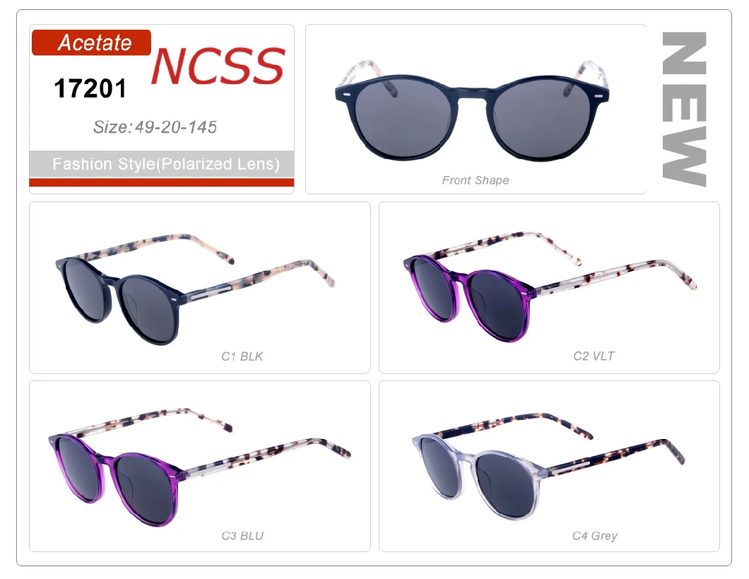 Stock Glasses 2020 Spring Popular Frames Acetate Sunglasses