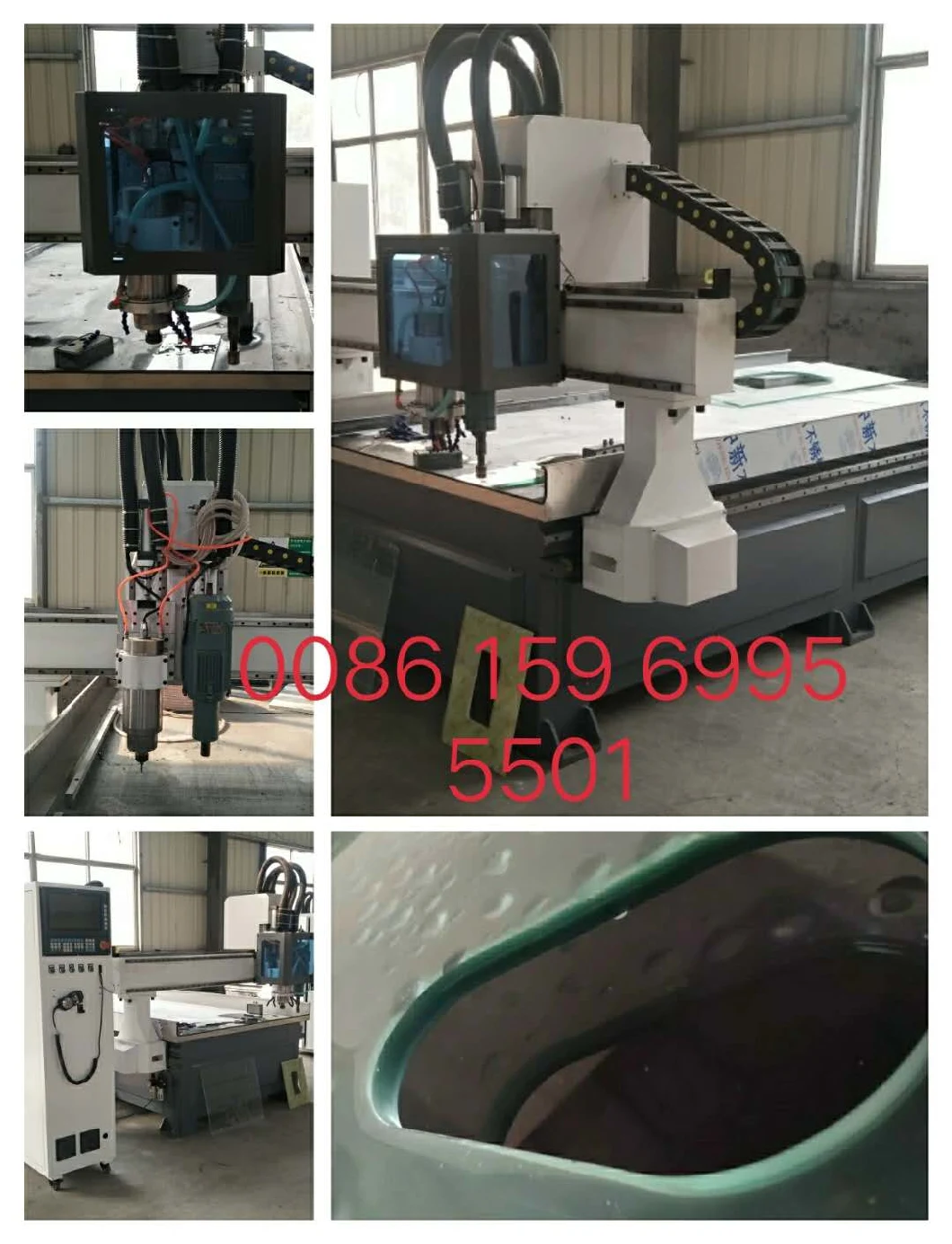 Zxx-C1325 Automatic Glass Processing Machine for Drilling Cutting Notching Grinding
