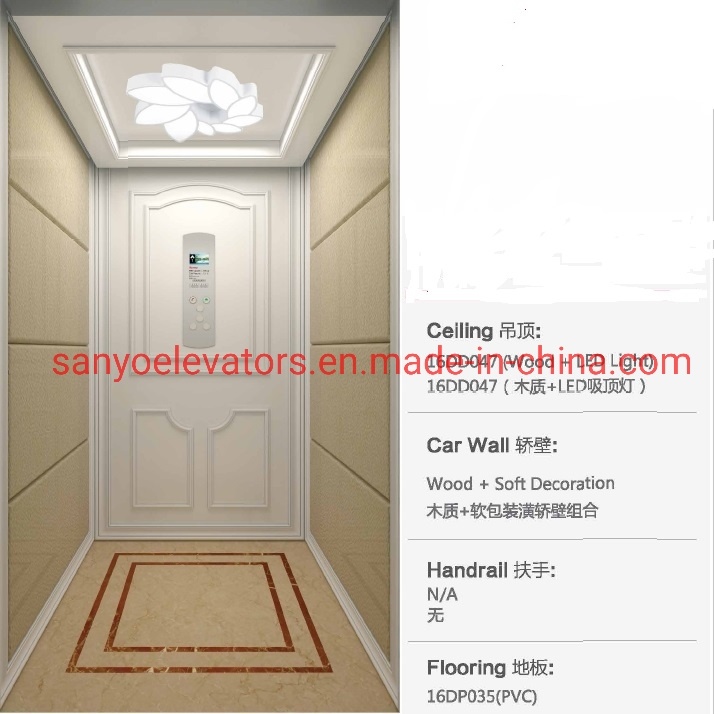 AC Drive Type Outdoor 300kg Elevator Price size for Small Elevator Used Home Elevators for Sale