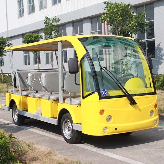 CE Approved Electric 14 Seat Sightseeing Car Electric Sightseeing Vehicles (DN-14)