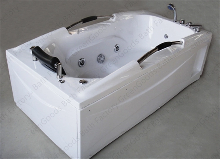 Greengoods Sanitary Ware Whirlpool Hot Massage Bathtub with Jets