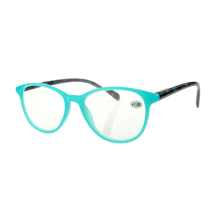 Stylish Oval Shape Reading Glasses with Round Temple