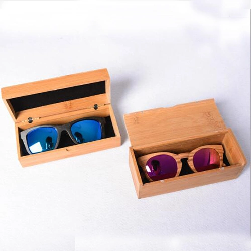 Bamboo Case for Sunglasses Storage Holder