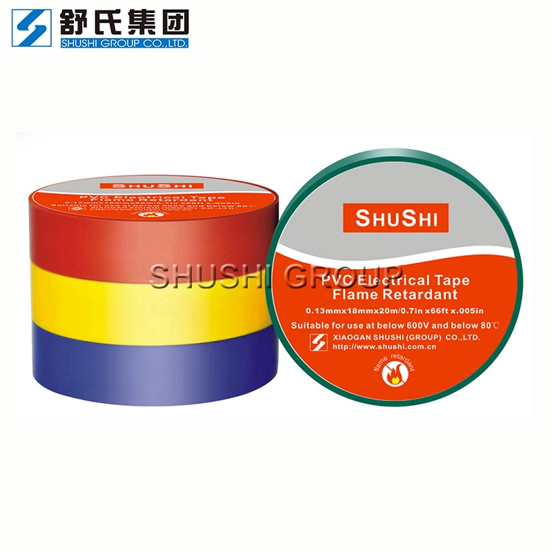 Electrical Insulation PVC Adhesive Tape PVC Tape Roll