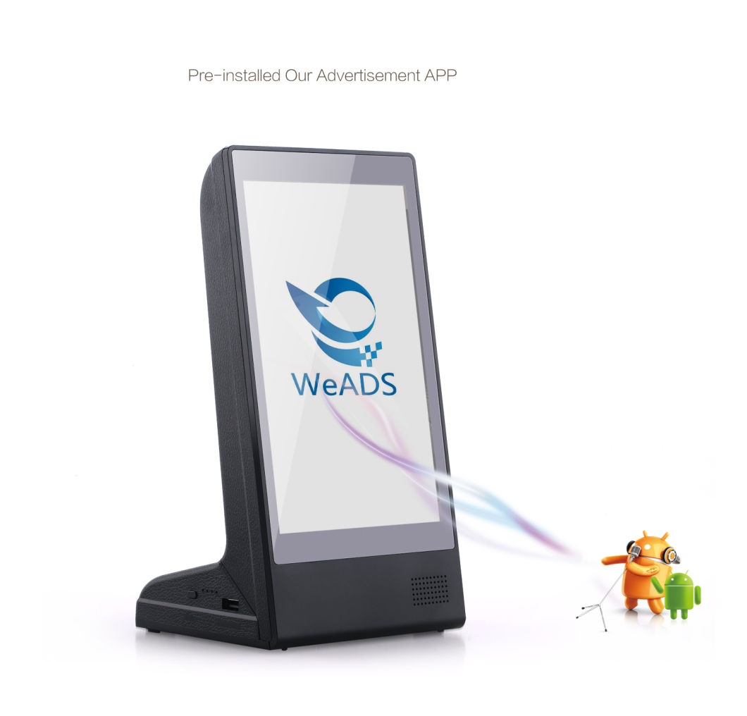 Fyd-898 8 Inch Table Stand LCD Ad Player with Android System Stand Alone Digital Signage
