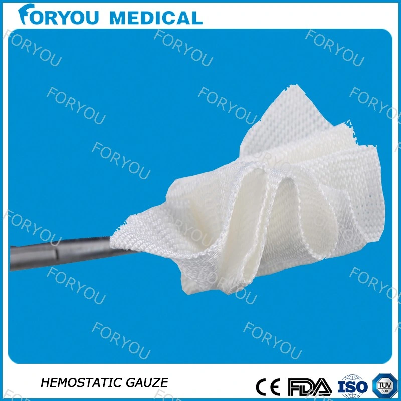 Compress Bandage of Soluble Hemostatic Gauze Sterile Gauze Piece