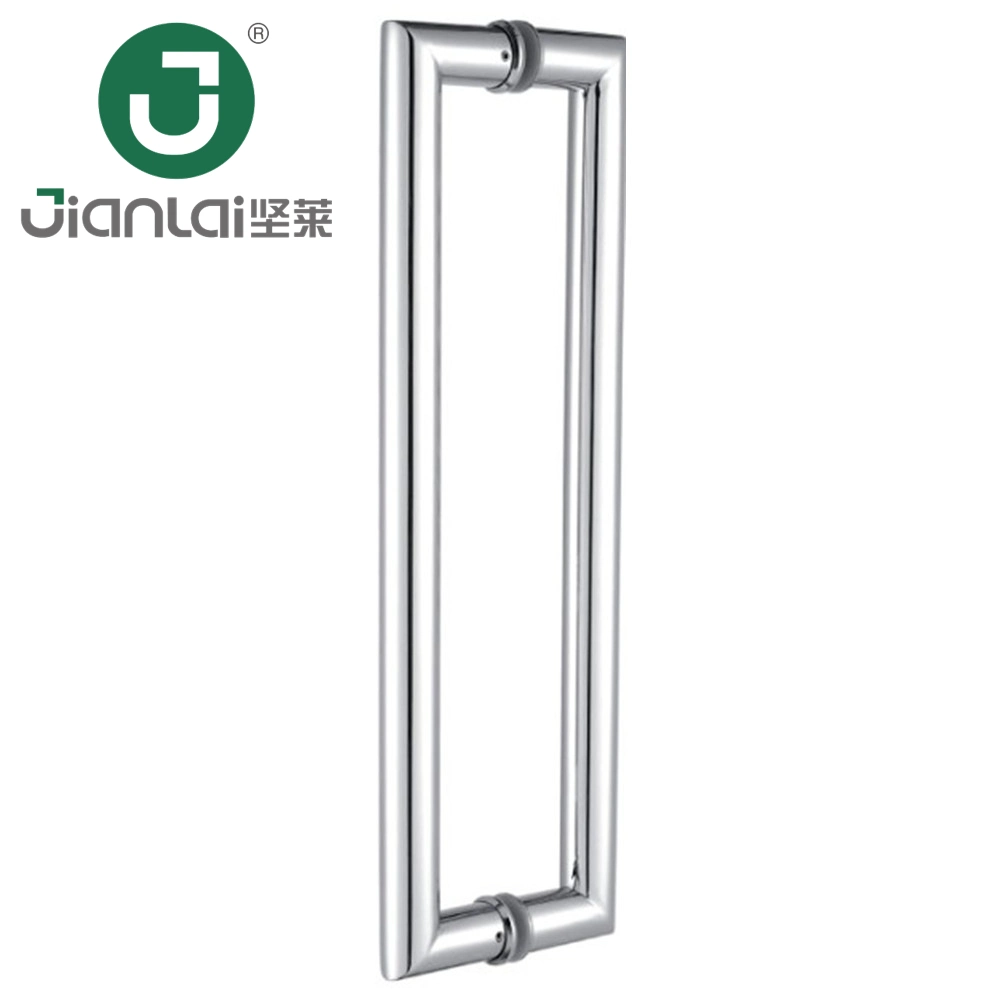 304ss Shower Room Glass Door Chrome Satin Towel Tube Handle