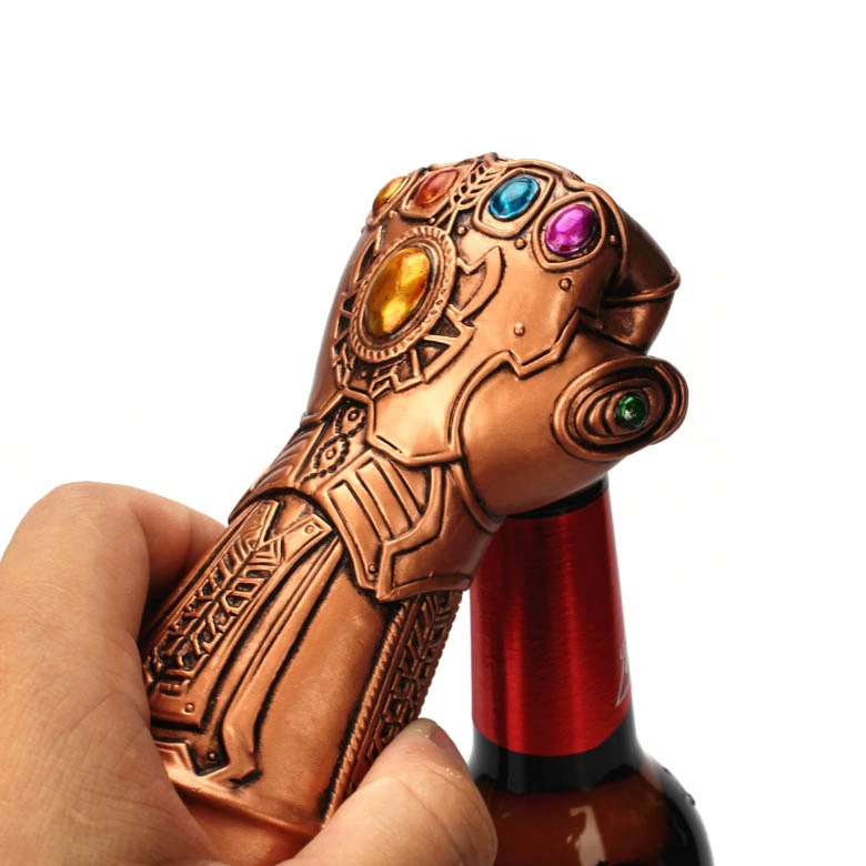 Creative Multipurpose Resin Infinity Thanos Gauntlet Glove Beer Bottle Opener