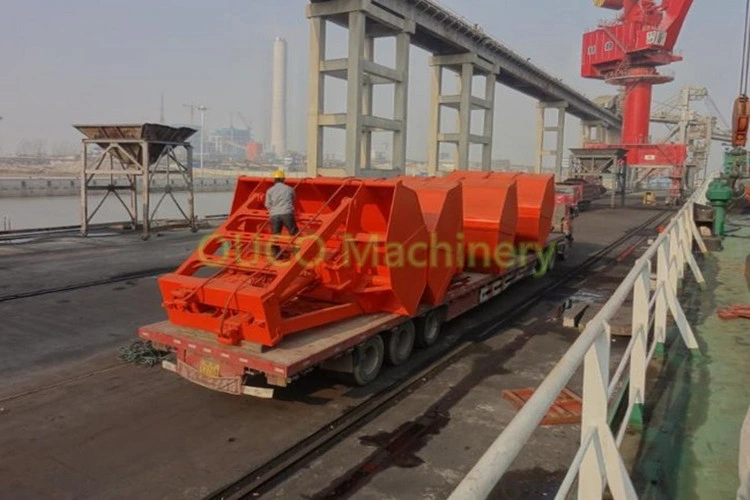 Two Peels Remote Control Grab Bucket for Loading Unloading