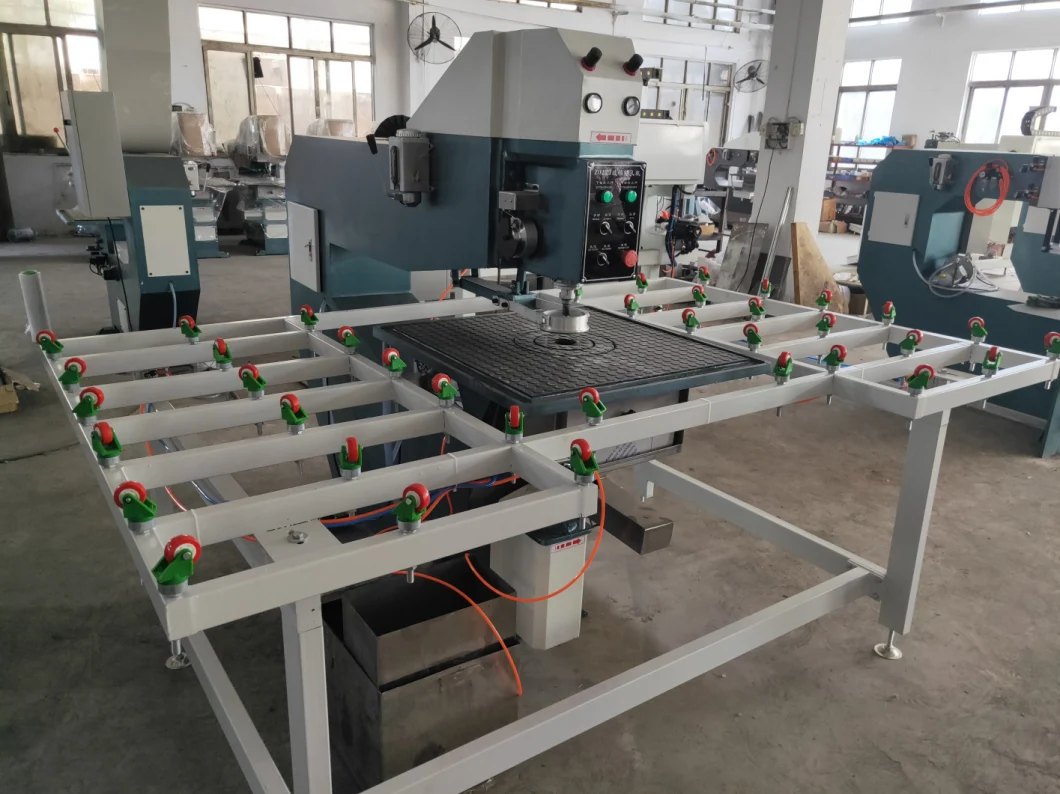 Oval Shape Glass Deep Processing Production Line of The Single-Arm Special-Shaped Edging Machine