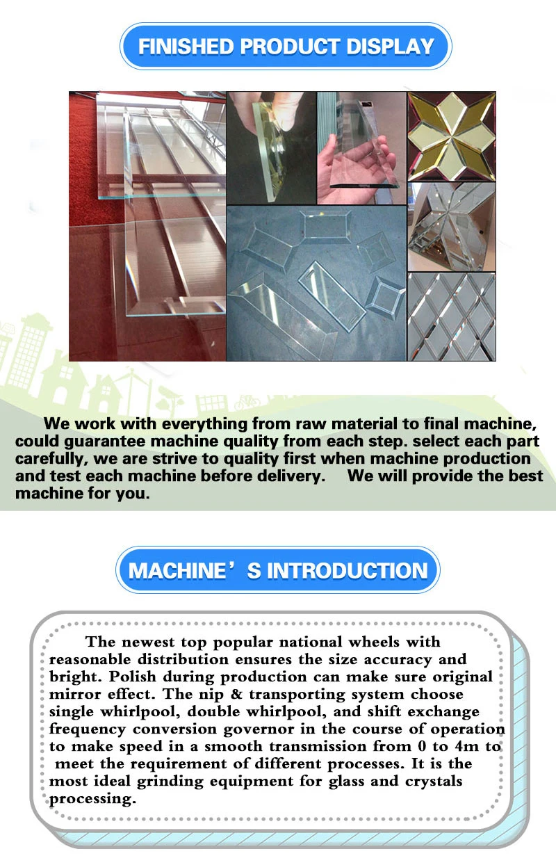 New Type of Grinding and Polishing Glass Machinery
