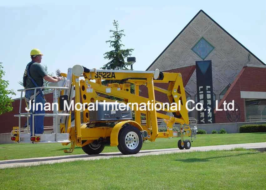 Window Cleaning Battery Driven Telescopic Boom Lift