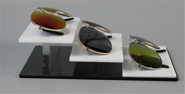 Custom 3 /4 Tier Acrylic Sunglasses Display Eyewear Display Stand