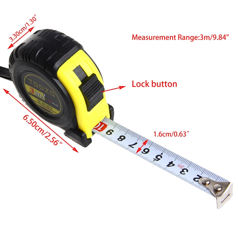 Whole Sale 5m Hand Tool Stainless Steel Tape Measuring Tape