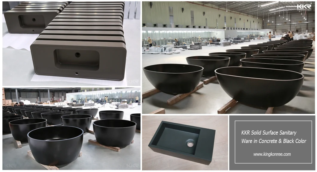 Artificial Stone Soaking Bath Tub Solid Surface Oval Freestanding Hot Tub SPA