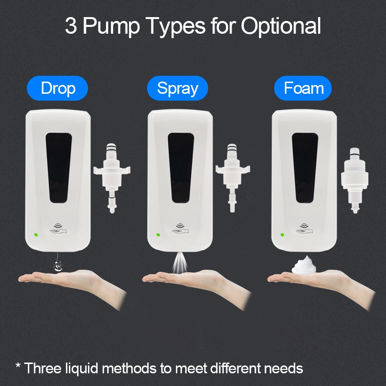 Bathroom Accessories K9 PRO Plus 1200ml Automatic Thermometer Hand Soap Dispenser