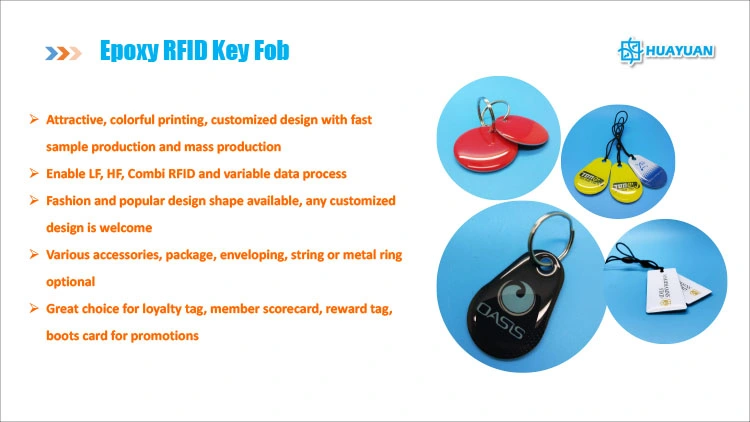Free Sample Writable Waterproof Epoxy Smart NFC Keychain Passive Fudan FM08 RFID Tag Key Fob