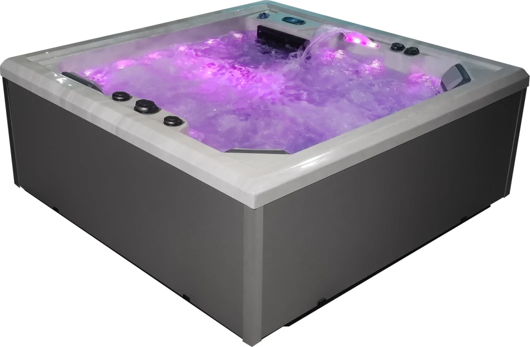 Chinese Square SPA Manufacturer Whirlpool Massage Hot Tubs