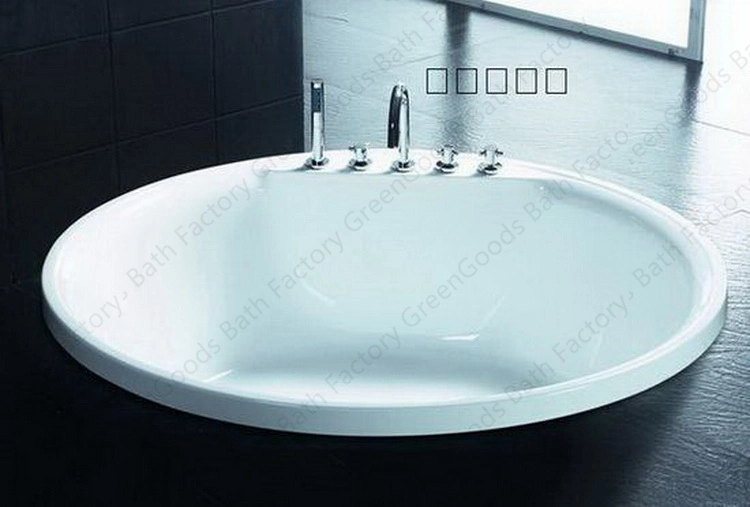 Greengoods Sanitary Ware Bath Factory Japanese Round Soaking Shower Tub