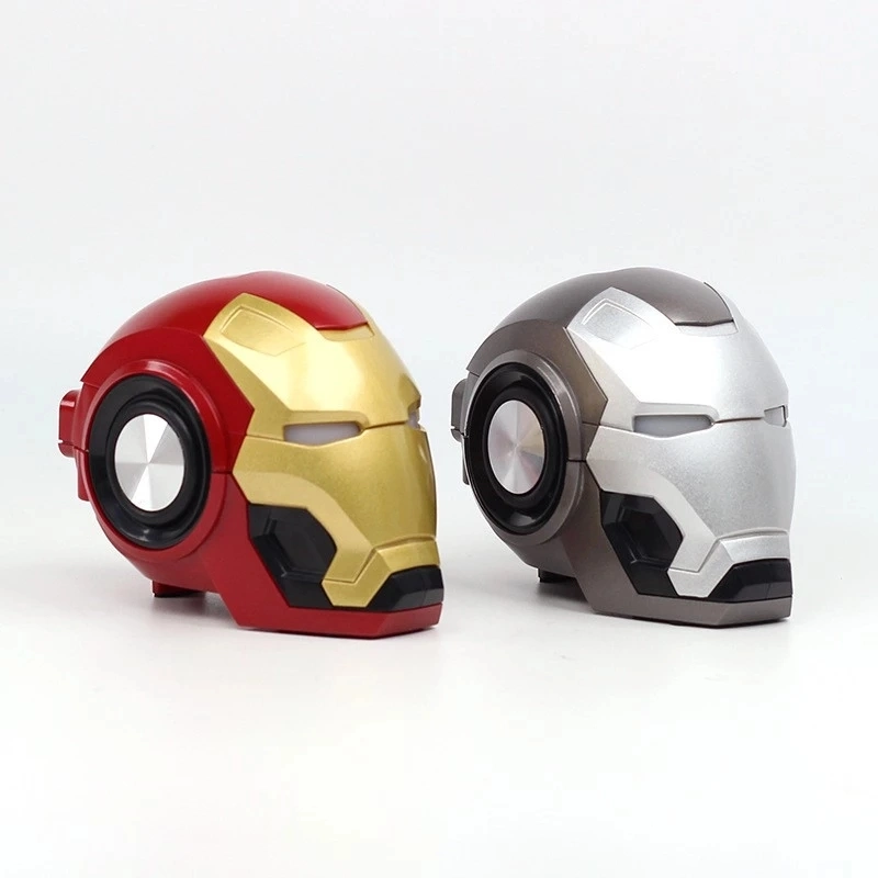 Wholesale Portable Speaker USB Charging Iron Man Profile Car Speaker Mini Wireless Bluetooth Speaker