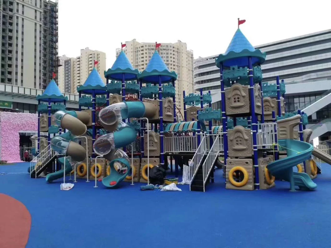Modern and Popular Outdoor Kids Playground Like Fairytale Castle for Sale