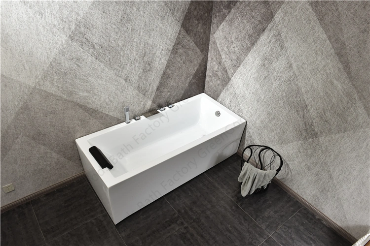 2 Sided Bath Tubs 60 X 32 Inch Rectangular Freestanding Bathtub