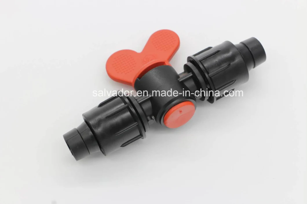 Agricultural Irrigation Plastic/PVC Mini Water Valve for Tape/Tube/Pipe