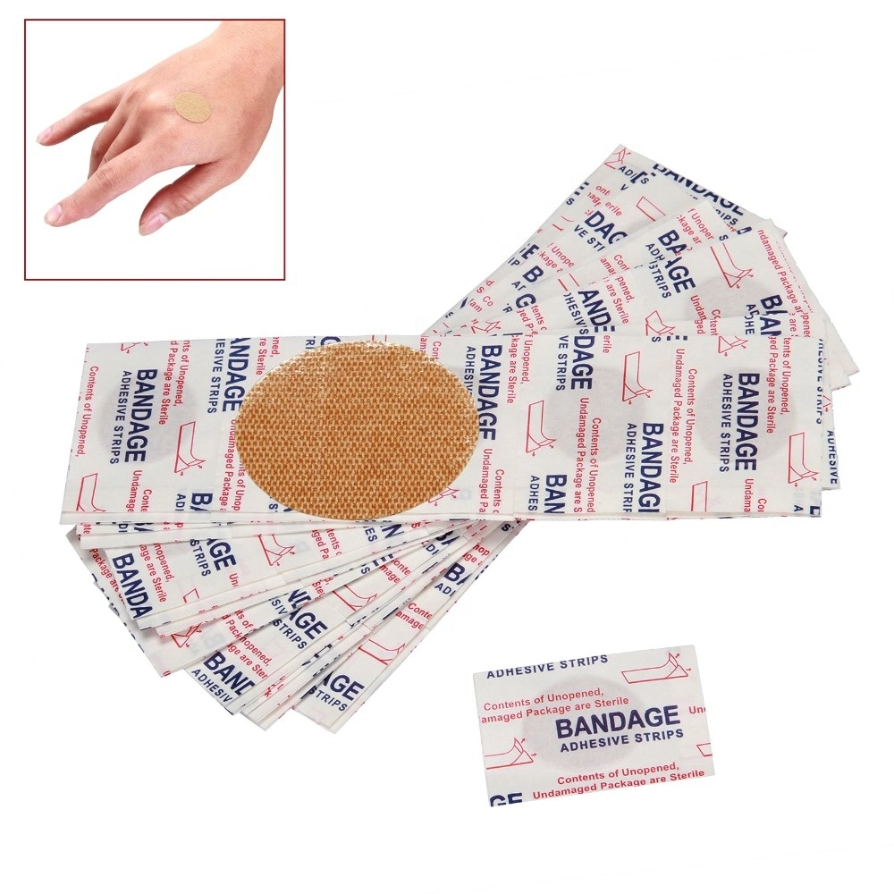 First Aid Medical Plastic Plaster, Band-Aid, Adhesive Bandages