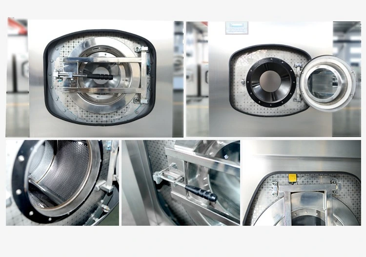 120kg Commercial Horizontal Linen Heavy Duty Industrial Washer Extractor