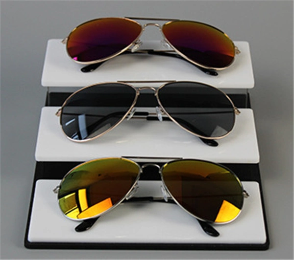 Custom 3 /4 Tier Acrylic Sunglasses Display Eyewear Display Stand