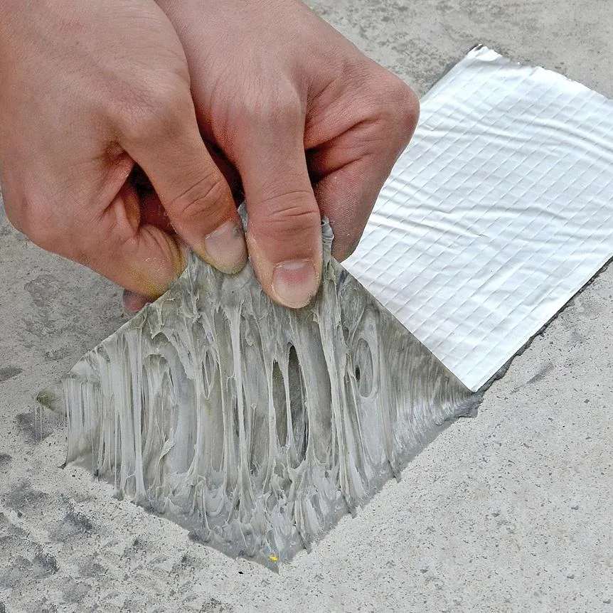 Butyl Band Self Adhesive Waterproof Tape Butyl Rubber Tape with Aluminium Film