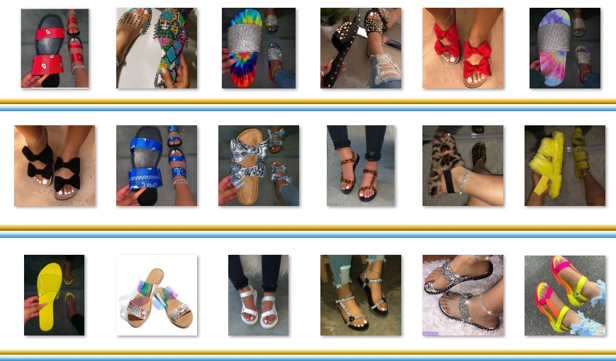 Women Platform Sandals, Women Summer Shoes Sandals Slides, Outdoor Women Sandals