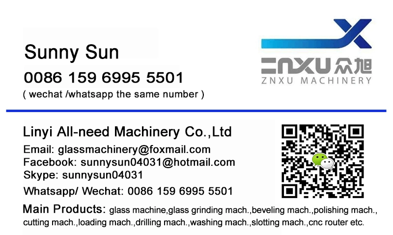 Zxx-1812c Single Head CNC Glass Drilling Slotting Notching Grinding Machine