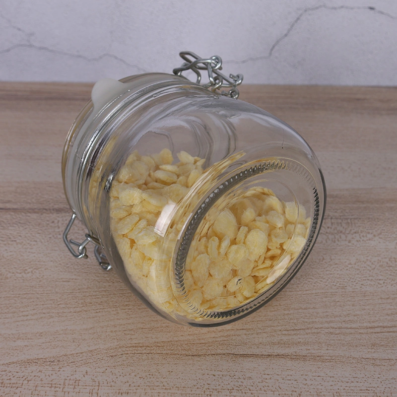 Airtight Canister Glass Storage Jars with Lid Glass Food Storage Canister Cookie Jar