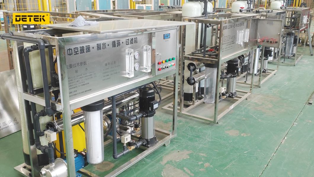 Insulating Glass Washing Machine Water Treatment Reverse Osmosis Plant