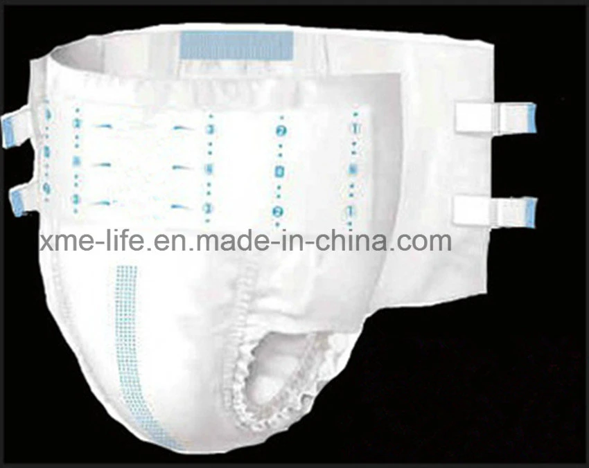 High Absorption Adult Diaper with Tape and Leak Guard