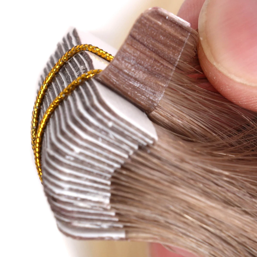 High Grade Tape in Hair Extensions, Piano Color Human Hair Tape Hair
