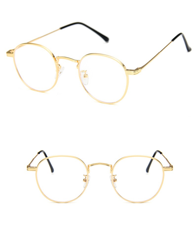2020 New Fashionable Quality Glasses Round Metal Optical Glasses