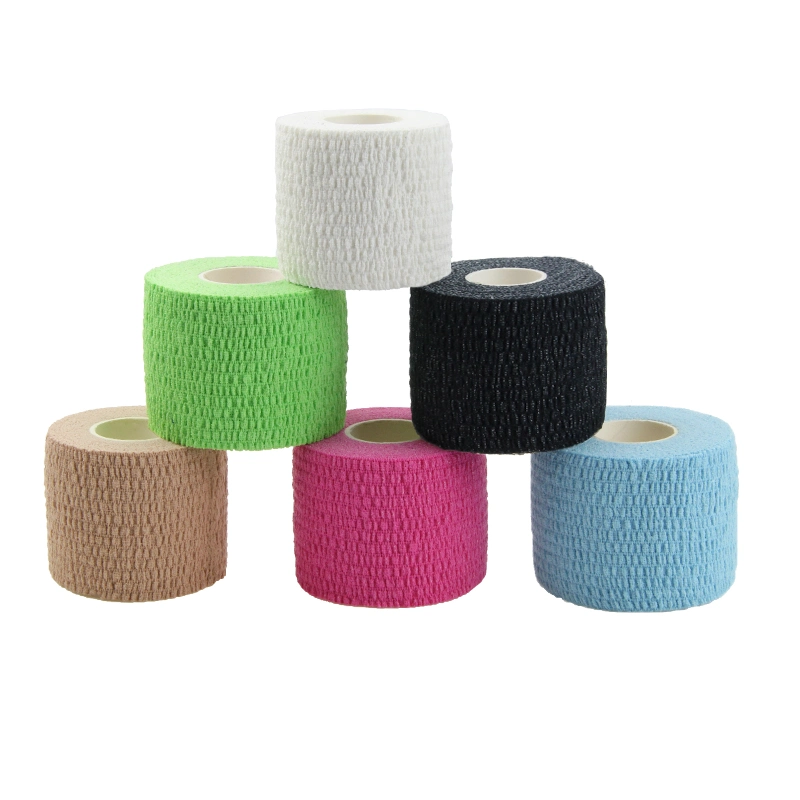 5cm*4.5m Cotton Light Elastic Bandage Strong Sports Tape for Wrist Ankle Sprains & Swelling