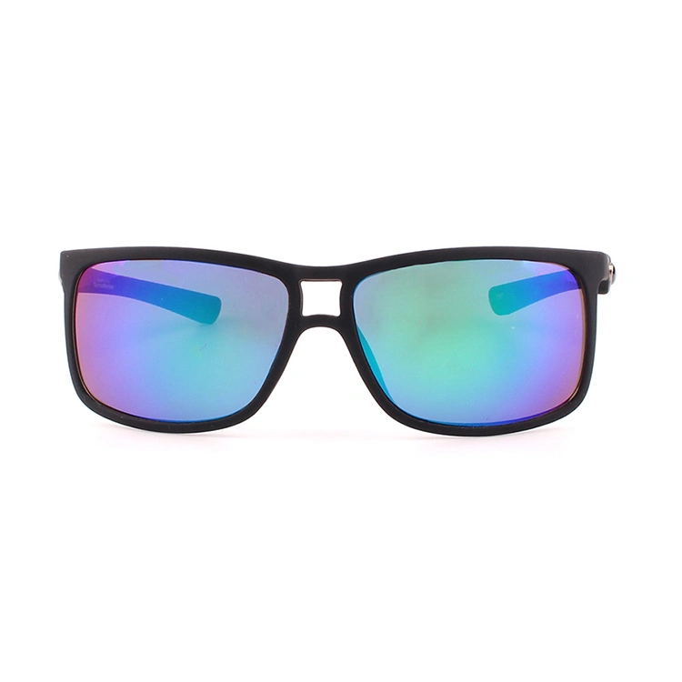Oversize Square Mirror Lens Sport Sunglasses