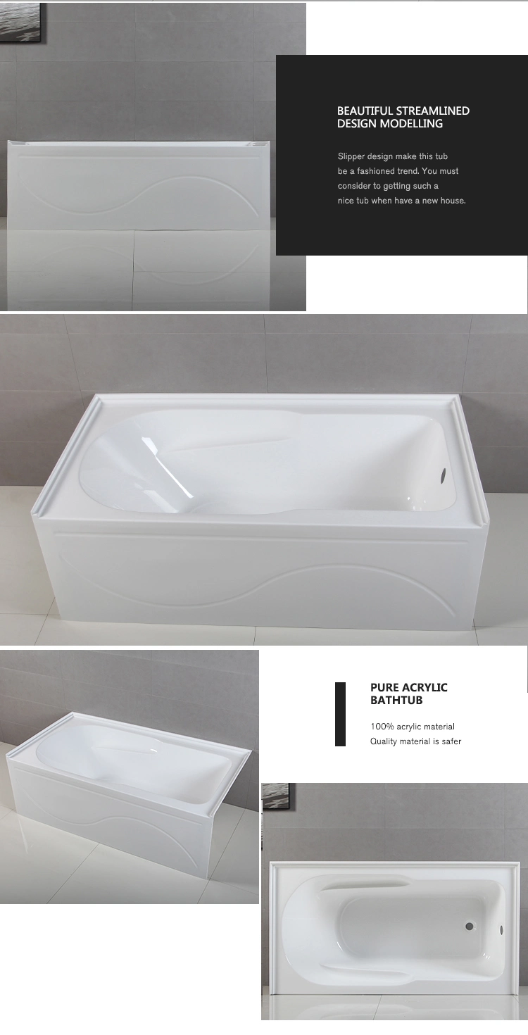 Cupc Collection 60X32 Inch Integral Apron Bathtub